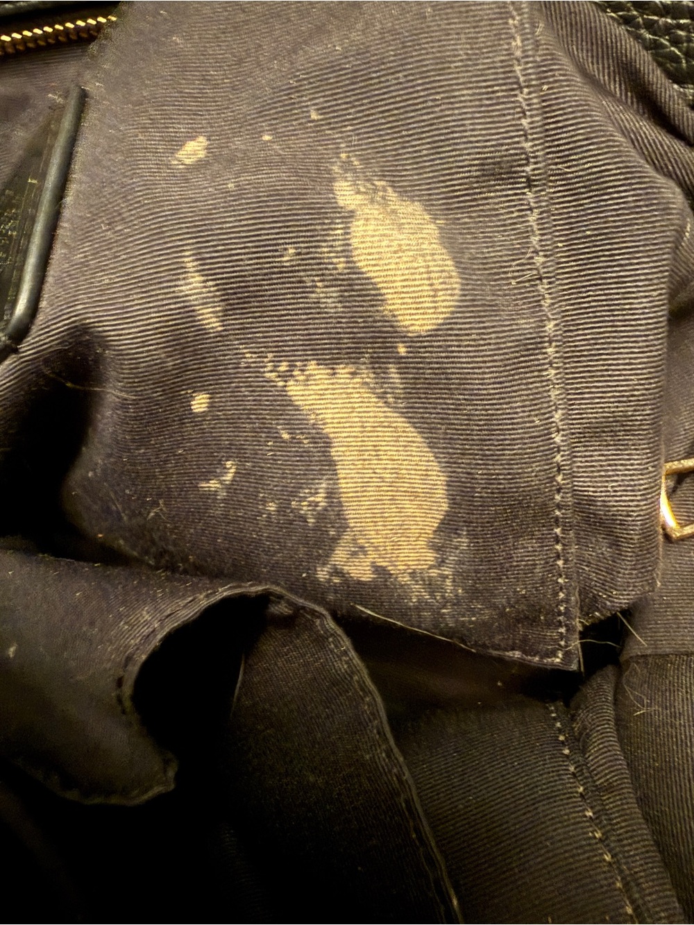 Coach Elle Black Pebbled Leather Tote with Gold Chain Straps - Picture 10 of 16